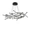 Dweled Divergence 44in LED Chandelier in Black PD-609 - alternate 2